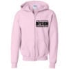 Youth Full Zip Hooded Sweatshirt