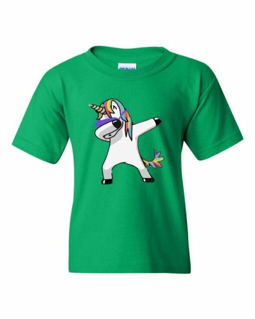 UNICORN DAB  - Youth Round-neck T-shirt