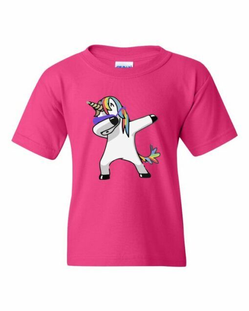 UNICORN DAB  - Youth Round-neck T-shirt