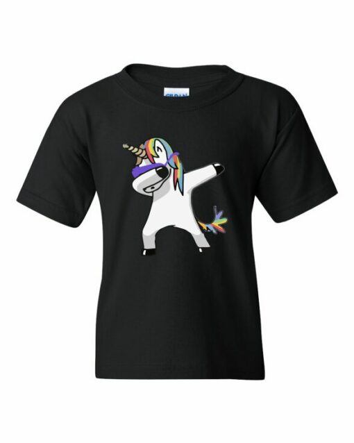 UNICORN DAB  - Youth Round-neck T-shirt