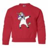UNICORN DAB  - Youth Crew Neck Sweatshirt (Unisex)
