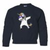 UNICORN DAB  - Youth Crew Neck Sweatshirt (Unisex)