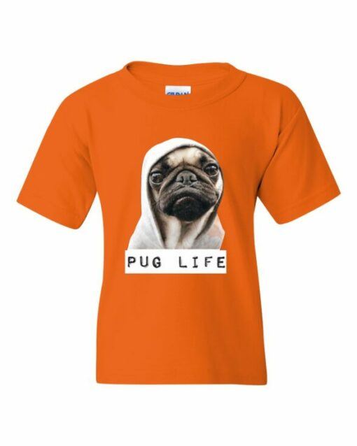 PUG LIFE  - Youth Round-neck T-shirt