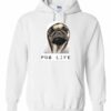 PUG LIFE  - Cotton Ouaté Kangourou (Unisexe) Pour Adulte