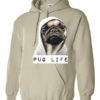 PUG LIFE  - Cotton Ouaté Kangourou (Unisexe) Pour Adulte