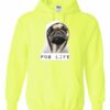 PUG LIFE  - Cotton Ouaté Kangourou (Unisexe) Pour Adulte