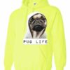 PUG LIFE  - Cotton Ouaté Kangourou (Unisexe) Pour Adulte