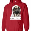 PUG LIFE  - Cotton Ouaté Kangourou (Unisexe) Pour Adulte