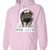 PUG LIFE  - Cotton Ouaté Kangourou (Unisexe) Pour Adulte