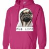 PUG LIFE  - Cotton Ouaté Kangourou (Unisexe) Pour Adulte