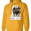 PUG LIFE  - Cotton Ouaté Kangourou (Unisexe) Pour Adulte