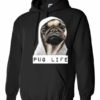 PUG LIFE  - Cotton Ouaté Kangourou (Unisexe) Pour Adulte