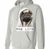 PUG LIFE  - Cotton Ouaté Kangourou (Unisexe) Pour Adulte