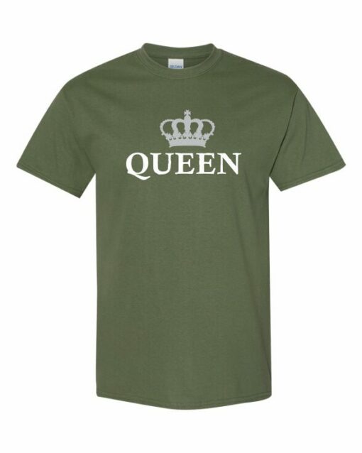 QUEEN  - Adult Round-neck T-shirt