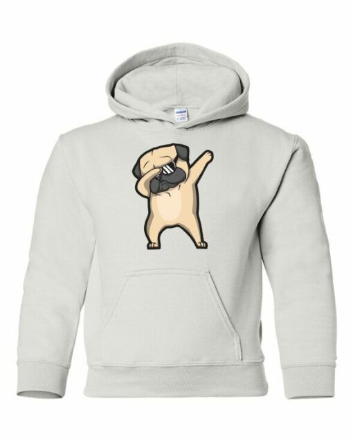 BULLDOG DABBING  - Cotton Ouaté Kangourou (Unisexe) Pour Enfant