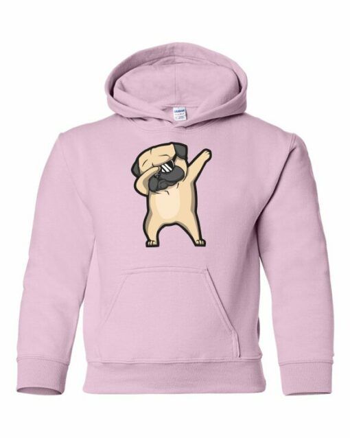 BULLDOG DABBING  - Cotton Ouaté Kangourou (Unisexe) Pour Enfant
