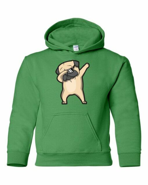 BULLDOG DABBING  - Cotton Ouaté Kangourou (Unisexe) Pour Enfant