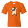 BULLDOG DABBING  - Youth Round-neck T-shirt