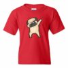 BULLDOG DABBING  - Youth Round-neck T-shirt