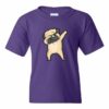 BULLDOG DABBING  - Youth Round-neck T-shirt