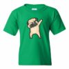 BULLDOG DABBING  - Youth Round-neck T-shirt