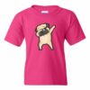 BULLDOG DABBING  - Youth Round-neck T-shirt