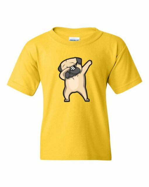 BULLDOG DABBING  - Youth Round-neck T-shirt