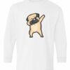 BULLDOG DABBING  - Youth Long Sleeve T-shirt