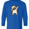 BULLDOG DABBING  - Youth Long Sleeve T-shirt