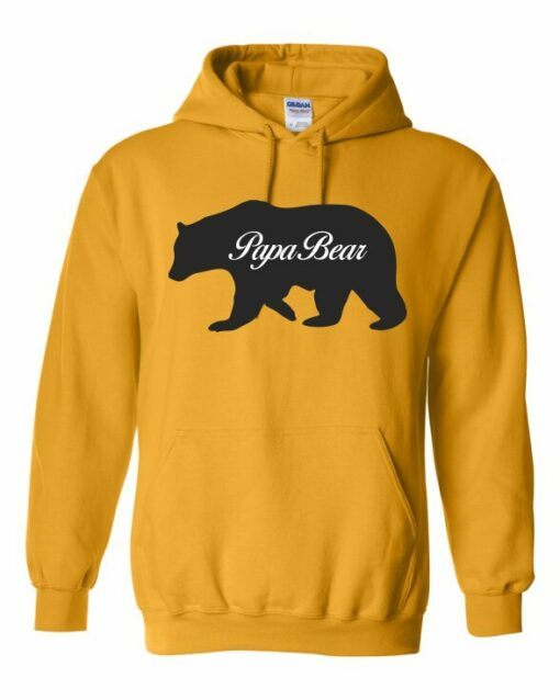 PAPA BEAR  - Adult Hooded Sweatshirt (Unisex)