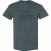 DO I LOOK LIKE A FREAKIN PEOPLE PERSON  - Adult Round-neck T-shirt