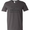 DO I LOOK LIKE A FREAKIN PEOPLE PERSON  - Adult V-neck T-shirt