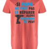 SI PAPA NE PEUT PAS LE REPARER  - UCXX Adult Long T-Shirt