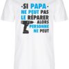 SI PAPA NE PEUT PAS LE REPARER  - UCXX Adult Long T-Shirt