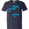 SI PAPA NE PEUT PAS LE REPARER  - Adult V-neck T-shirt