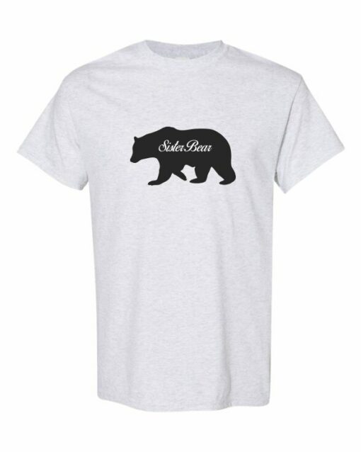 SISTER BEAR  - Adult Round-neck T-shirt