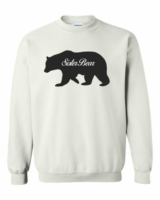 SISTER BEAR  - Adult Crew Neck Sweatshirt (Unisex)