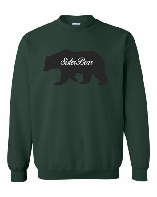 SISTER BEAR  - Adult Crew Neck Sweatshirt (Unisex)