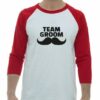 TEAM GROOM  - Adult Baseball Tee 3/4 Sleeve