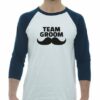 TEAM GROOM  - Adult Baseball Tee 3/4 Sleeve