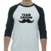 TEAM GROOM  - Adult Baseball Tee 3/4 Sleeve