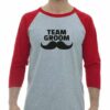 TEAM GROOM  - Adult Baseball Tee 3/4 Sleeve