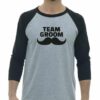 TEAM GROOM  - Adult Baseball Tee 3/4 Sleeve
