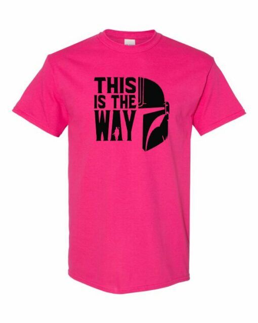 THIS IS THE WAY  - Adult Round-neck T-shirt