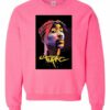 TUPAC ART  - Adult Crew Neck Sweatshirt (Unisex)
