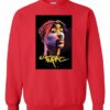 TUPAC ART  - Adult Crew Neck Sweatshirt (Unisex)