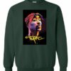 TUPAC ART  - Adult Crew Neck Sweatshirt (Unisex)