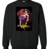 TUPAC ART  - Adult Crew Neck Sweatshirt (Unisex)