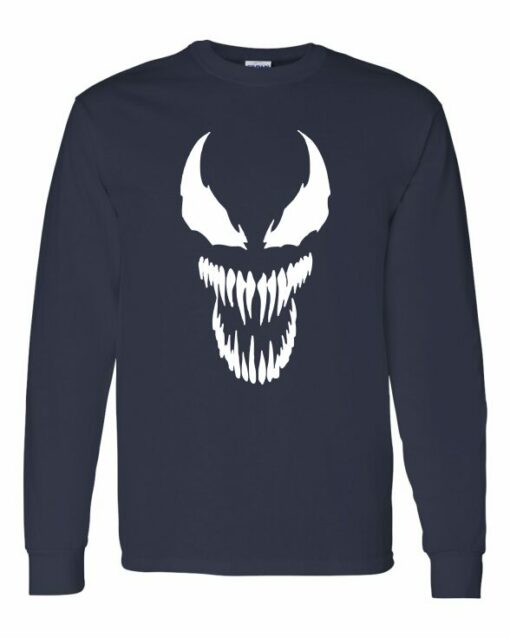 VENOM  - Adult Long Sleeve Round-neck T-shirt