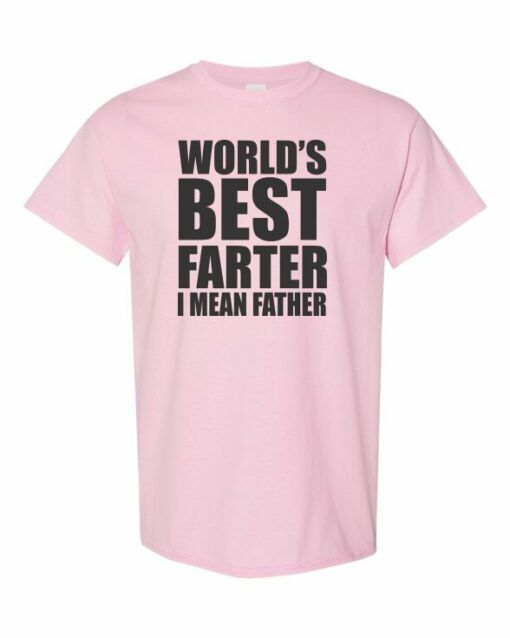 WORLD BEST FARTER I MEAN FATHER  - T-shirt Col Rond Pour Adultes